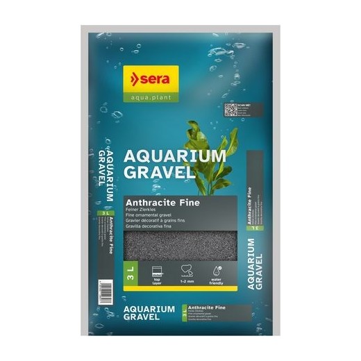 Sera Gravel Anthracite Fine 3 L