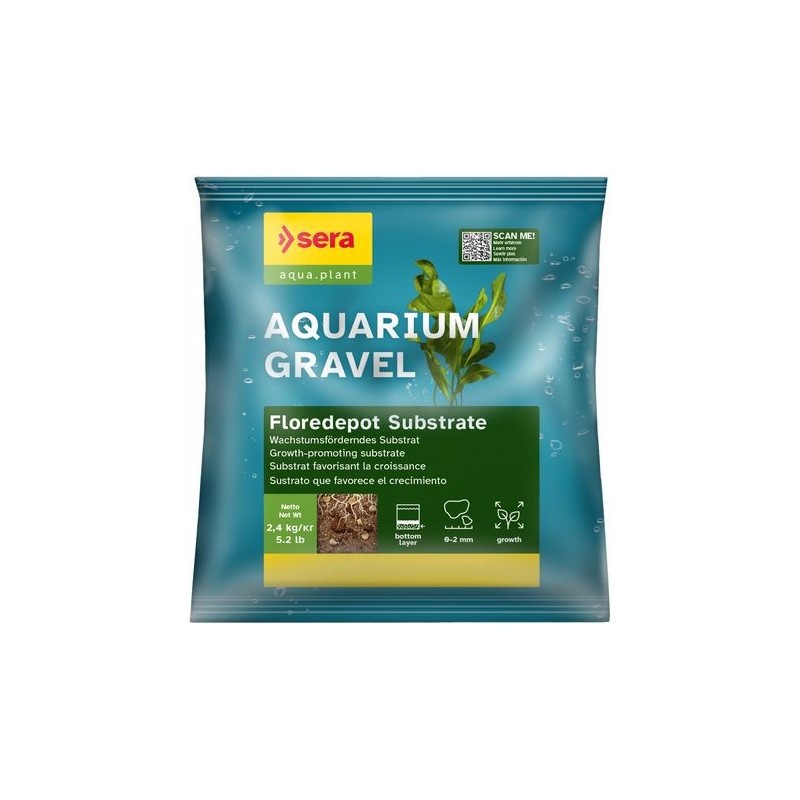 Sera Gravel Floredepot Substrate 2,2 L