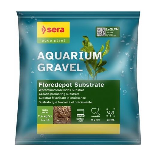 Sera Gravel Floredepot Substrate 2,2 L