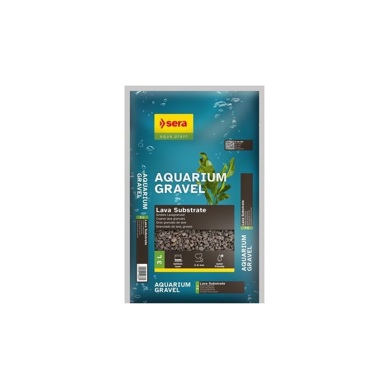 Sera Gravel Lava Substrate 3 L