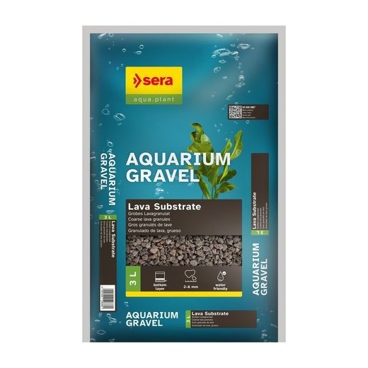 Sera Gravel Lava Substrate 3 L