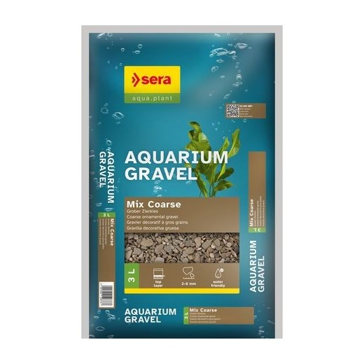 Sera Gravel Mix Coarse 3 L