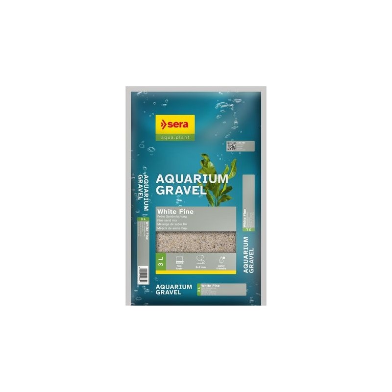 Sera Gravel White Fine 3 L