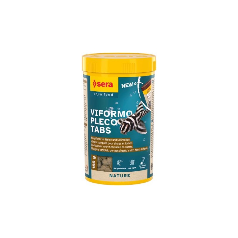 Sera Viformo pleco tabs 250 ml