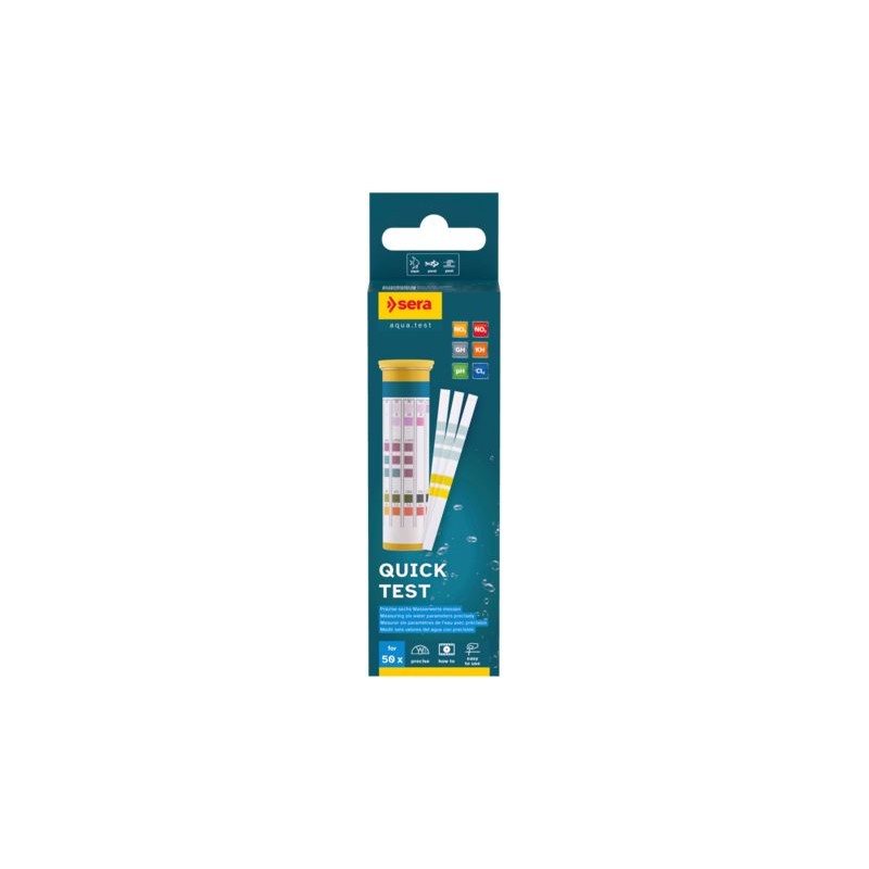 Sera Quick test 6 en 1 (50 pc)