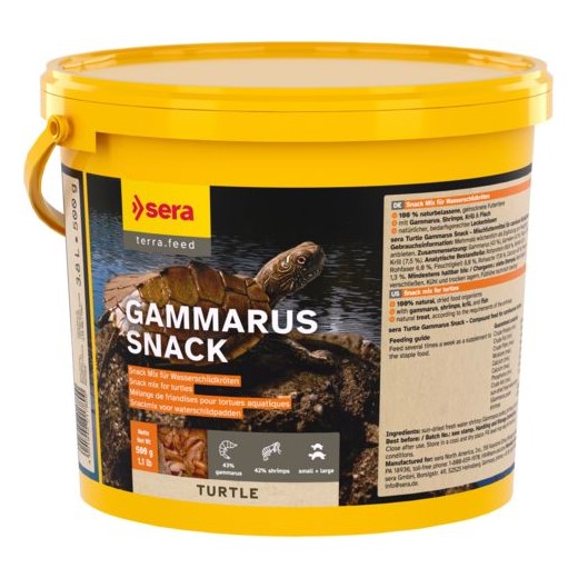 Sera Turtle gammarus snack 3,8 L