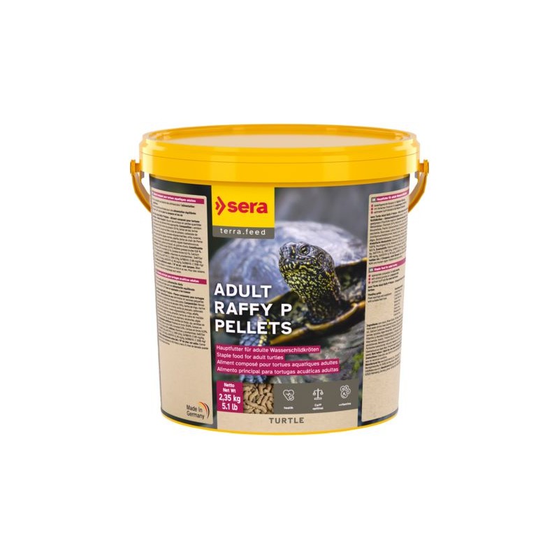 Sera Turtle adult raffy P pellets 10 L