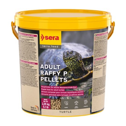 Sera Turtle adult raffy P pellets 10 L