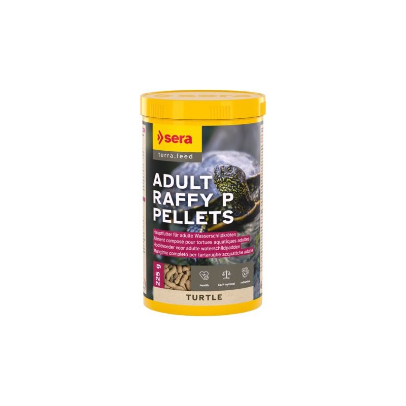 Sera Turtle adult raffy P pellets 1.000 ml