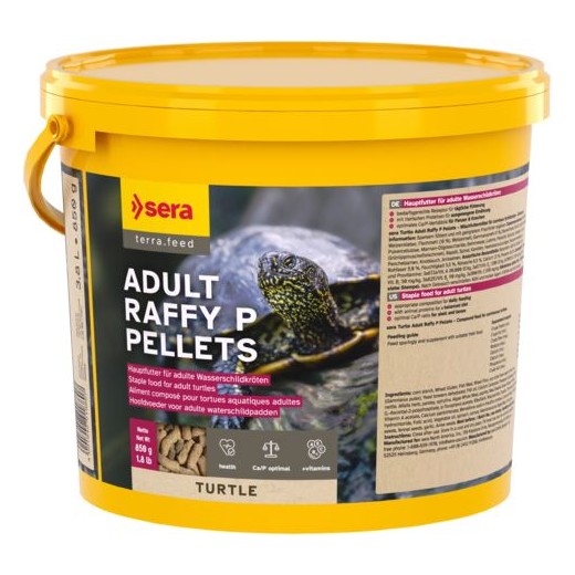 Sera Turtle adult raffy P pellets 3,8 L