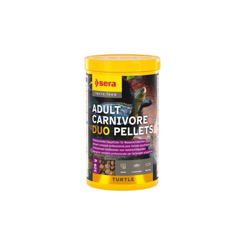 Sera Turtle adult carnivore duo pellets 1.000 ml