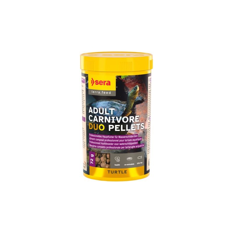Sera Turtle adult carnivore duo pellets 250 ml