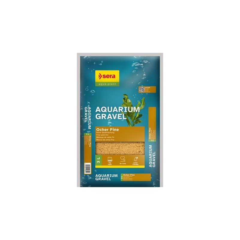 Sera Gravel ocher  0 – 2 mm 3 L