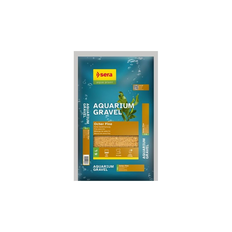 Sera Gravel ocher  0 – 2 mm 6 L