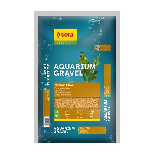 Sera Gravel ocher  0 – 2 mm 6 L