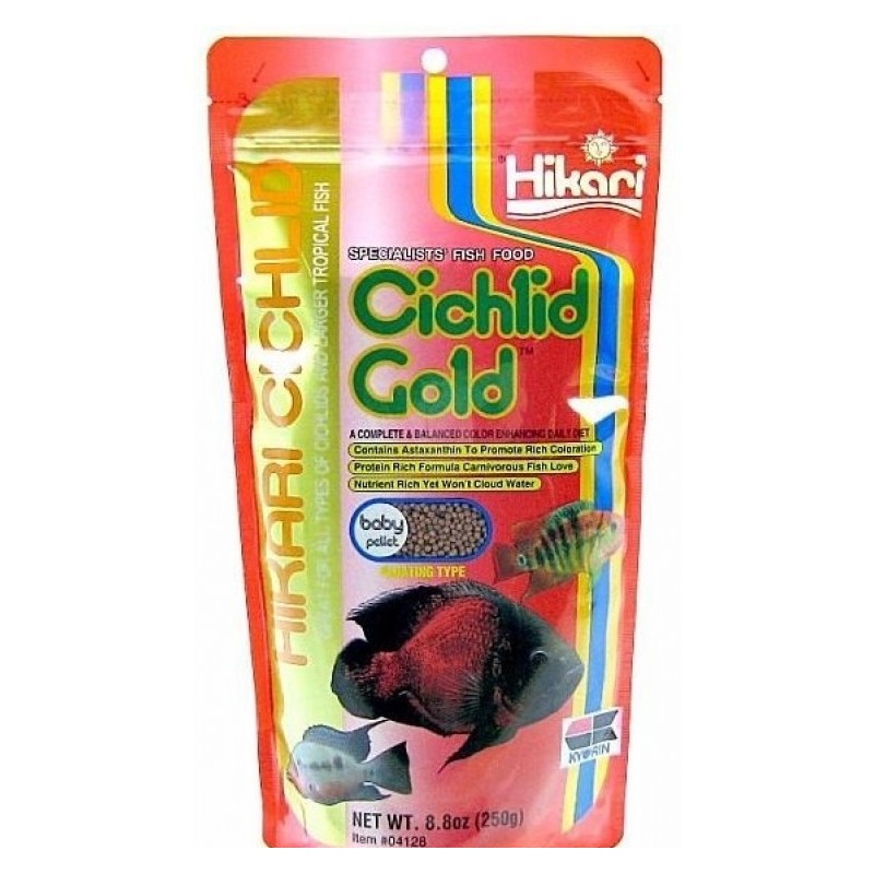 Hikari cichlid gold baby 250 Gr