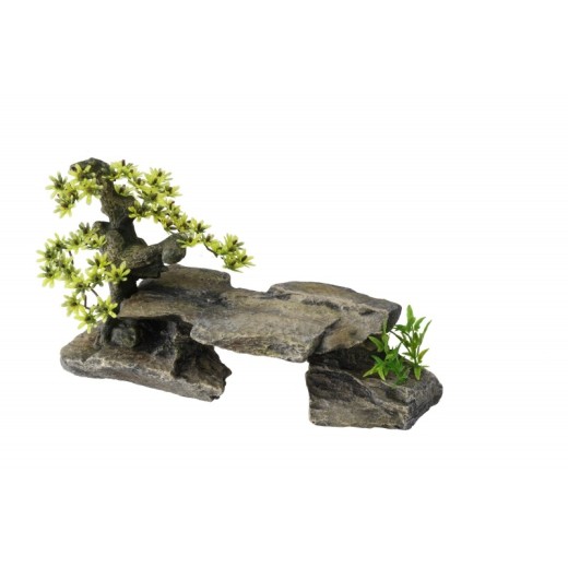 Ad bonsai stone 34x15,5x21cm gris
