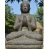 Seated buddha  greeting / 62 cm