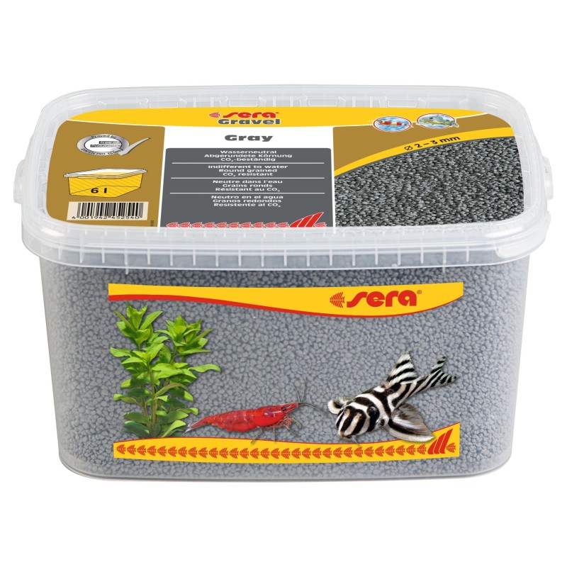 Sera Gravel gray  2 – 3 mm 6 L