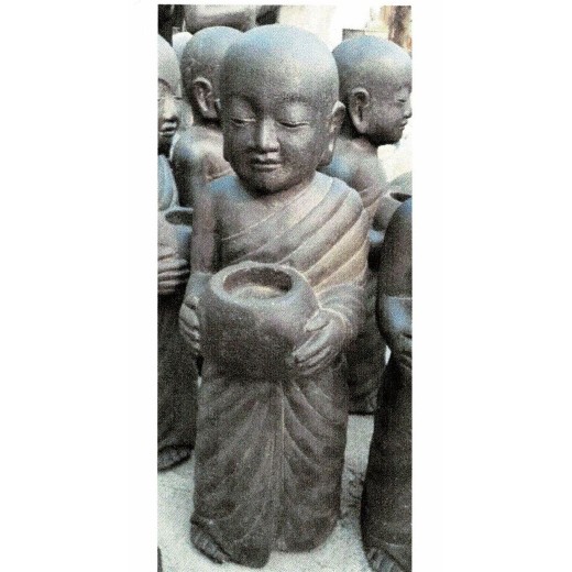 Standing monk pot 60 cm