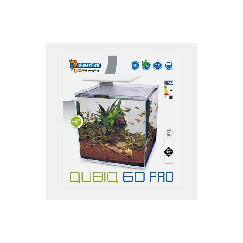 Sf aqua qubiq 60 led pro blanc