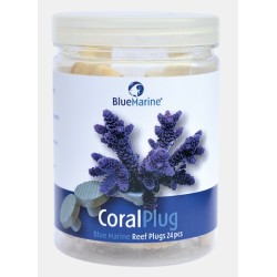 Blue marine coral plug 24 pcs