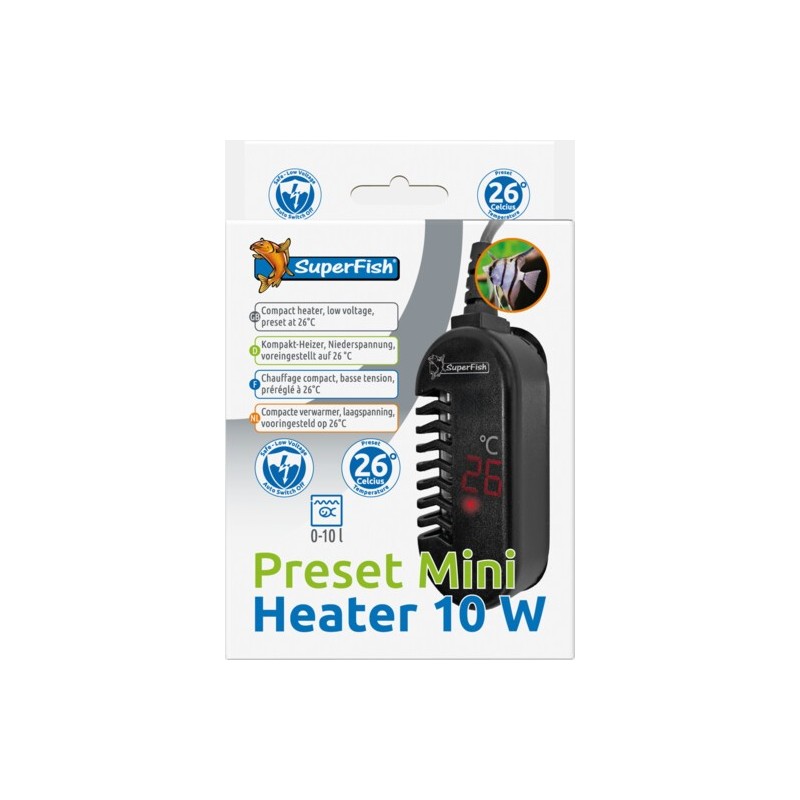 Sf preset mini heater 10 W