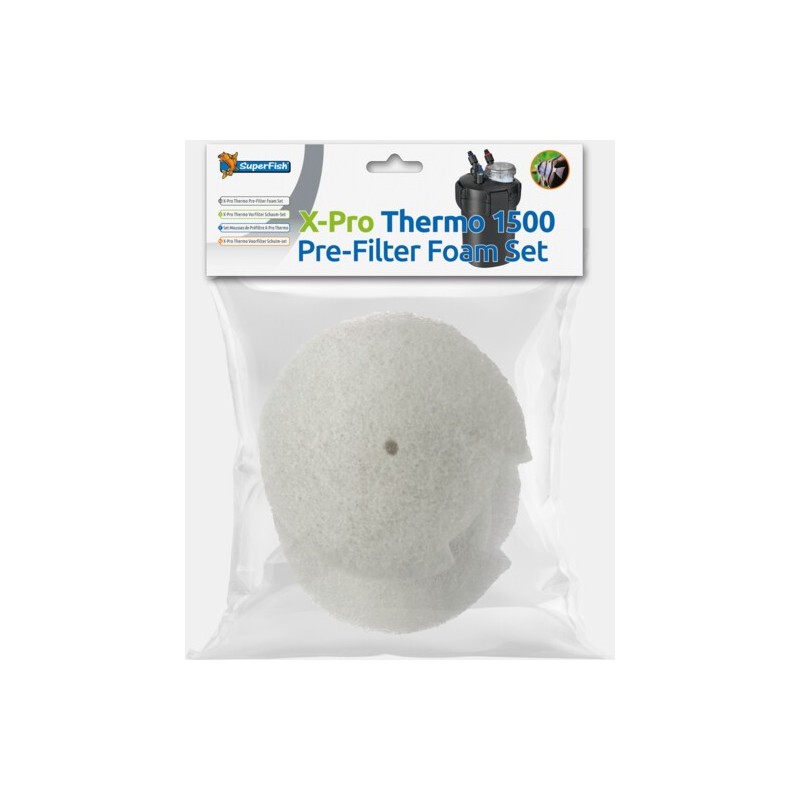 Sf X pro thermo prefilter 1500 mousses 3 Pcs