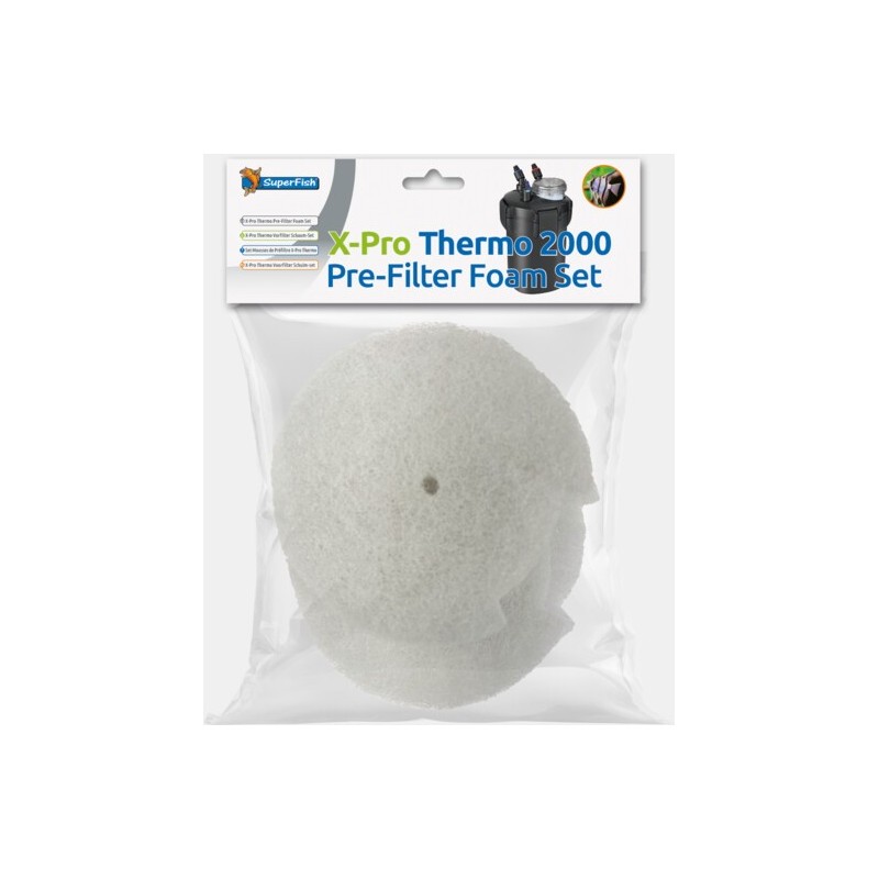 Sf X pro thermo prefilter 2000 mousses 3 Pcs