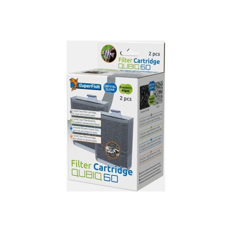 Sf qubiq 60 cartouches 2 Pcs