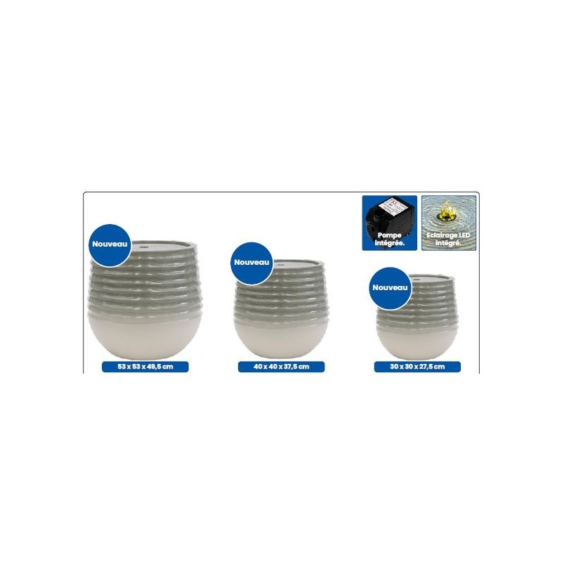 Sf set 3 x fontaine ibiza S + M + L