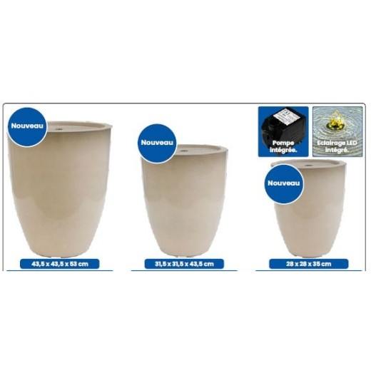 Sf set 3 x fontaine monaco S + M + L