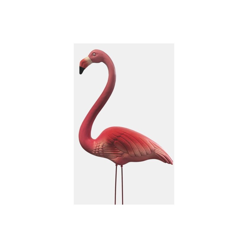 Sf deco bird flamant rose S