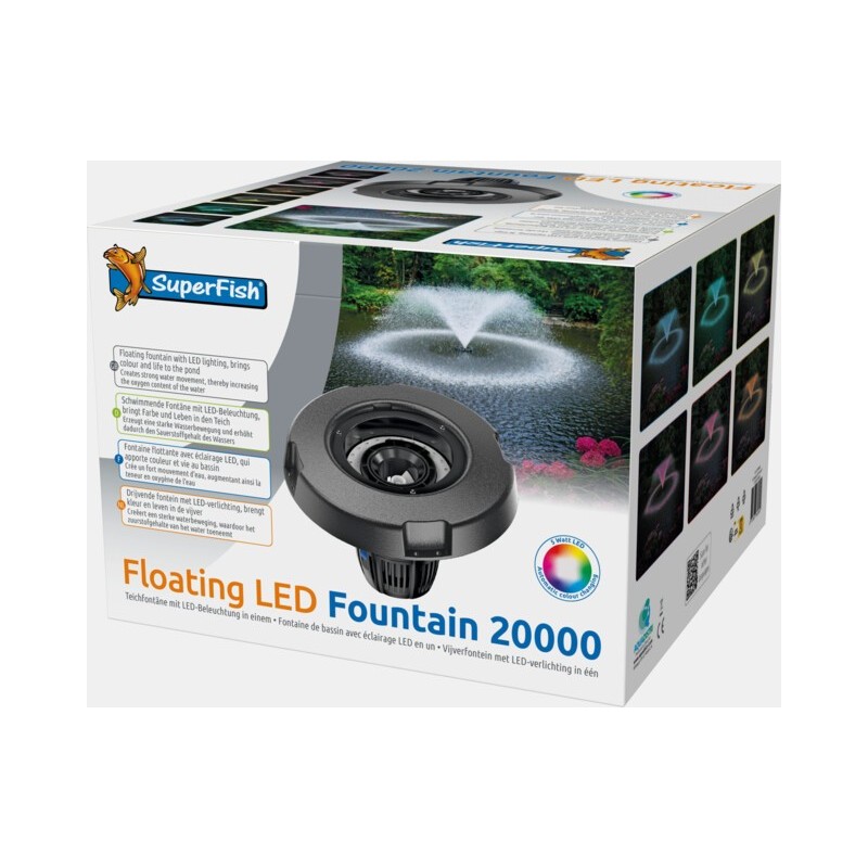 Sf fontaine led flottante 20.000